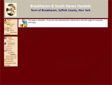 Tablet Screenshot of brookhavensouthhaven.org